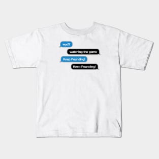 Panthers WYD Text Kids T-Shirt